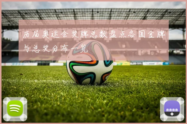 历届奥运会奖牌总数盘点各国金牌与总奖分布一览