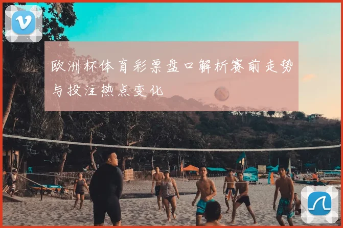 欧洲杯体育彩票盘口解析赛前走势与投注热点变化